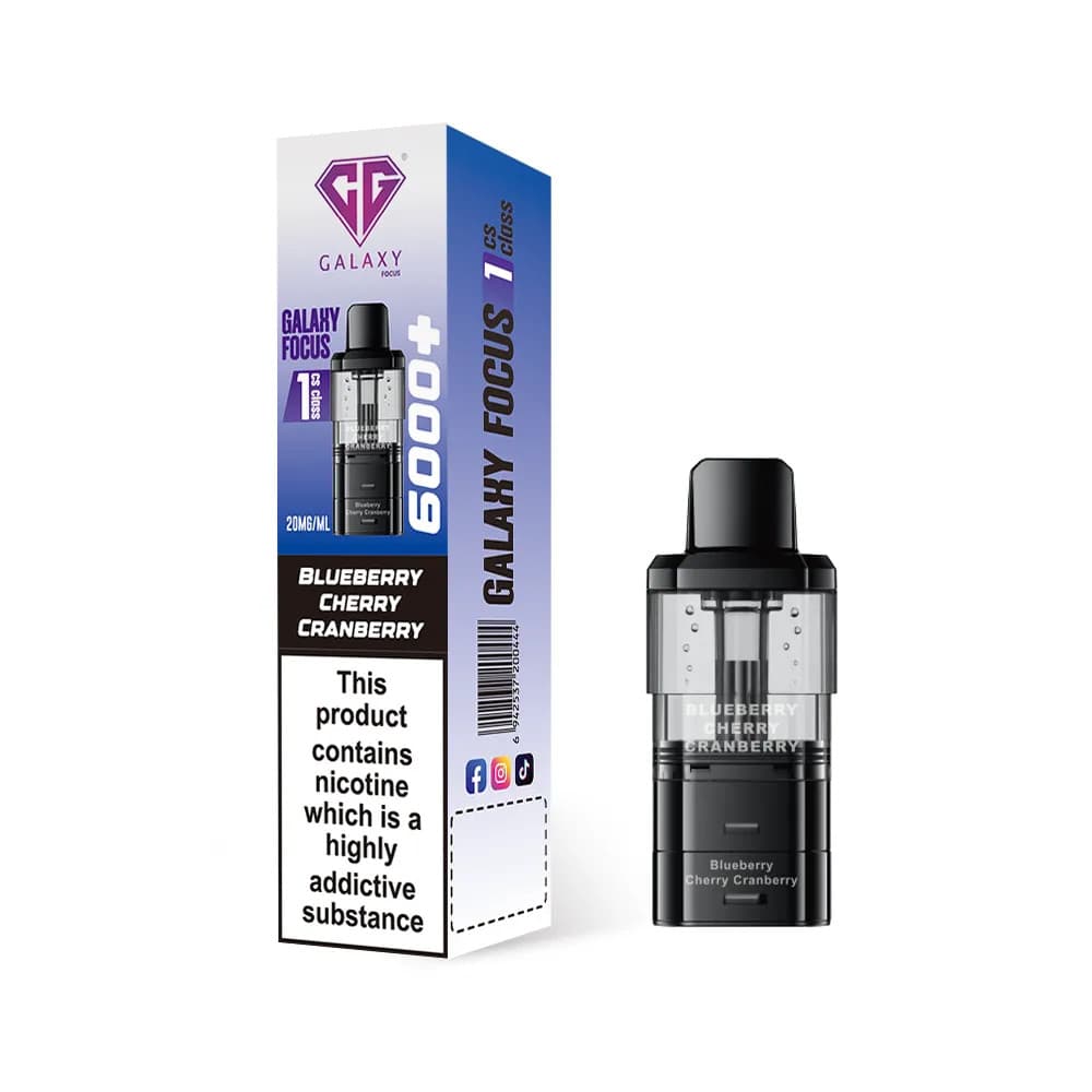 Crystal Galaxy Focus 6k Refill Pods