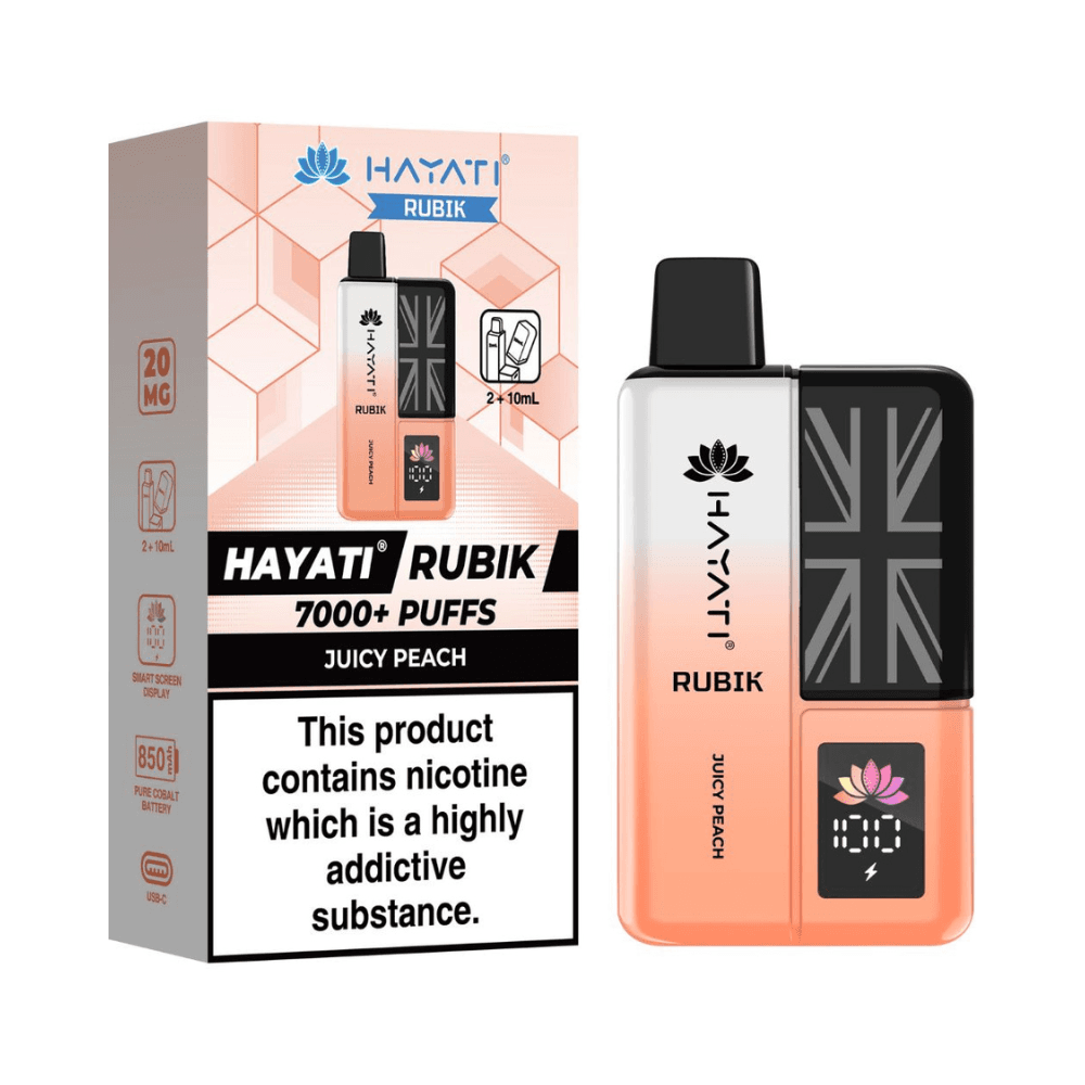 Hayati Rubik 7000 Prefilled Vape Kit