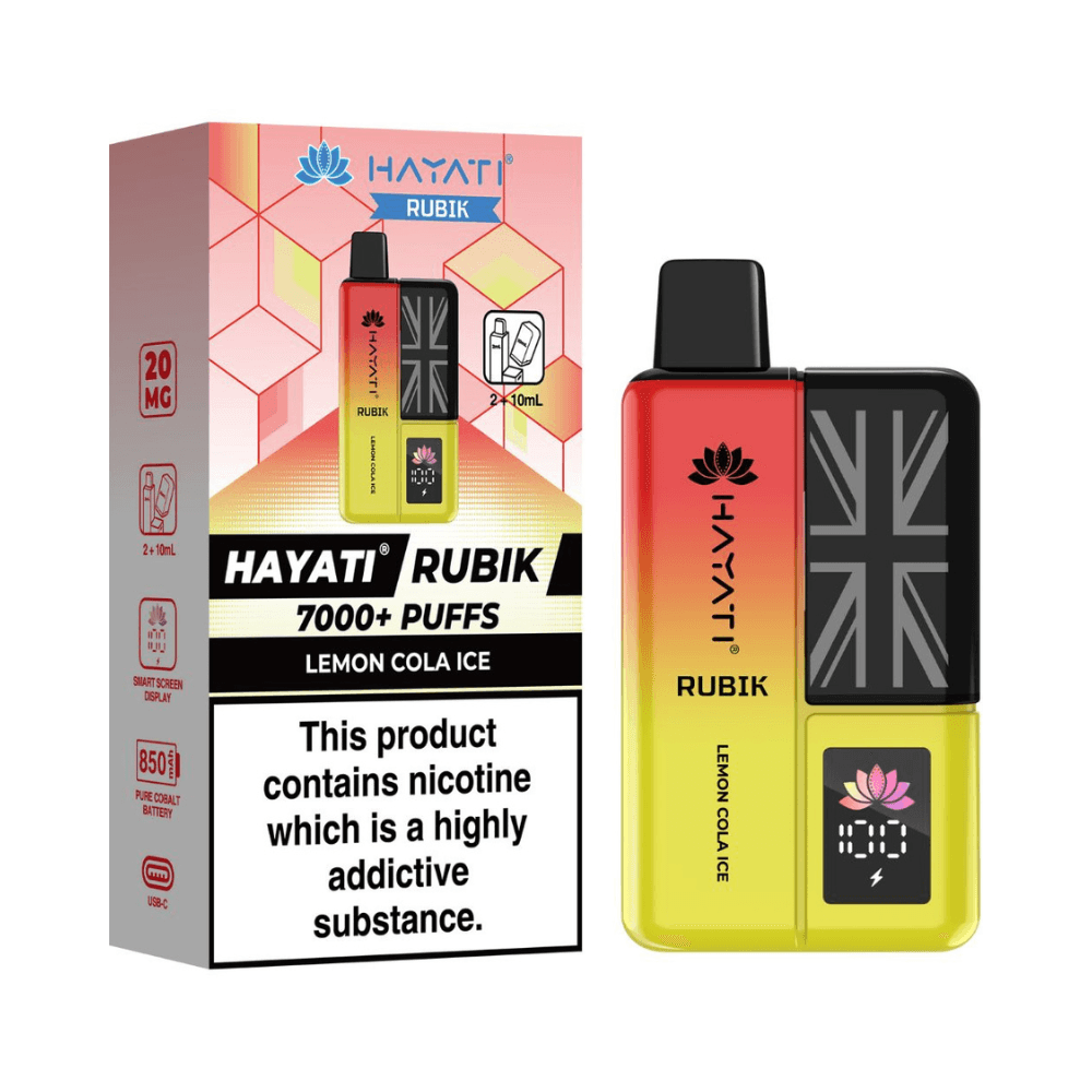 Hayati Rubik 7000 Prefilled Vape Kit