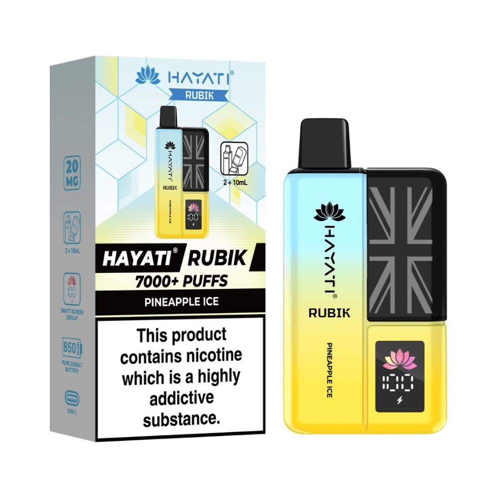 Hayati Rubik 7000 Prefilled Vape Kit