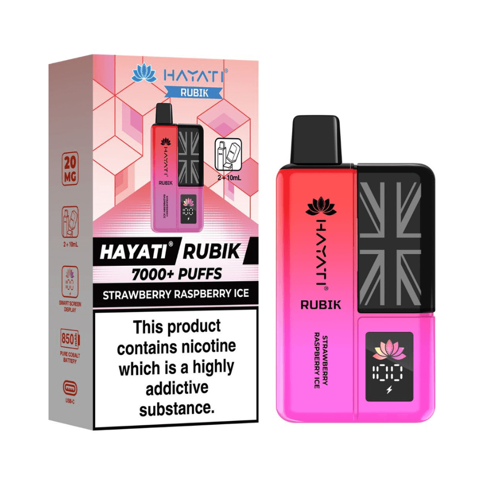 Hayati Rubik 7000 Prefilled Vape Kit