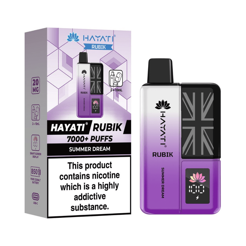 Hayati Rubik 7000 Prefilled Vape Kit