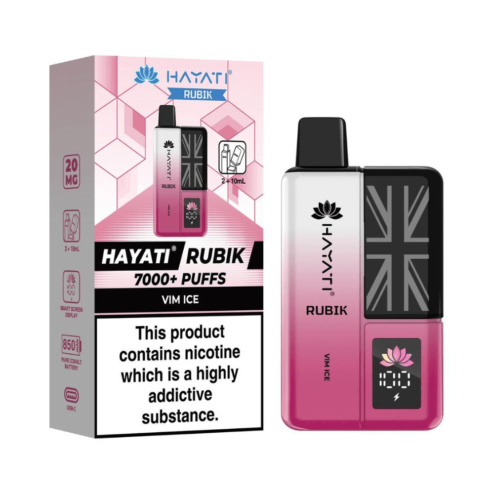 Hayati Rubik 7000 Prefilled Vape Kit