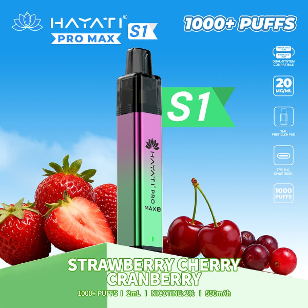 Hayati Pro Max S1 Prefilled Vape Kit