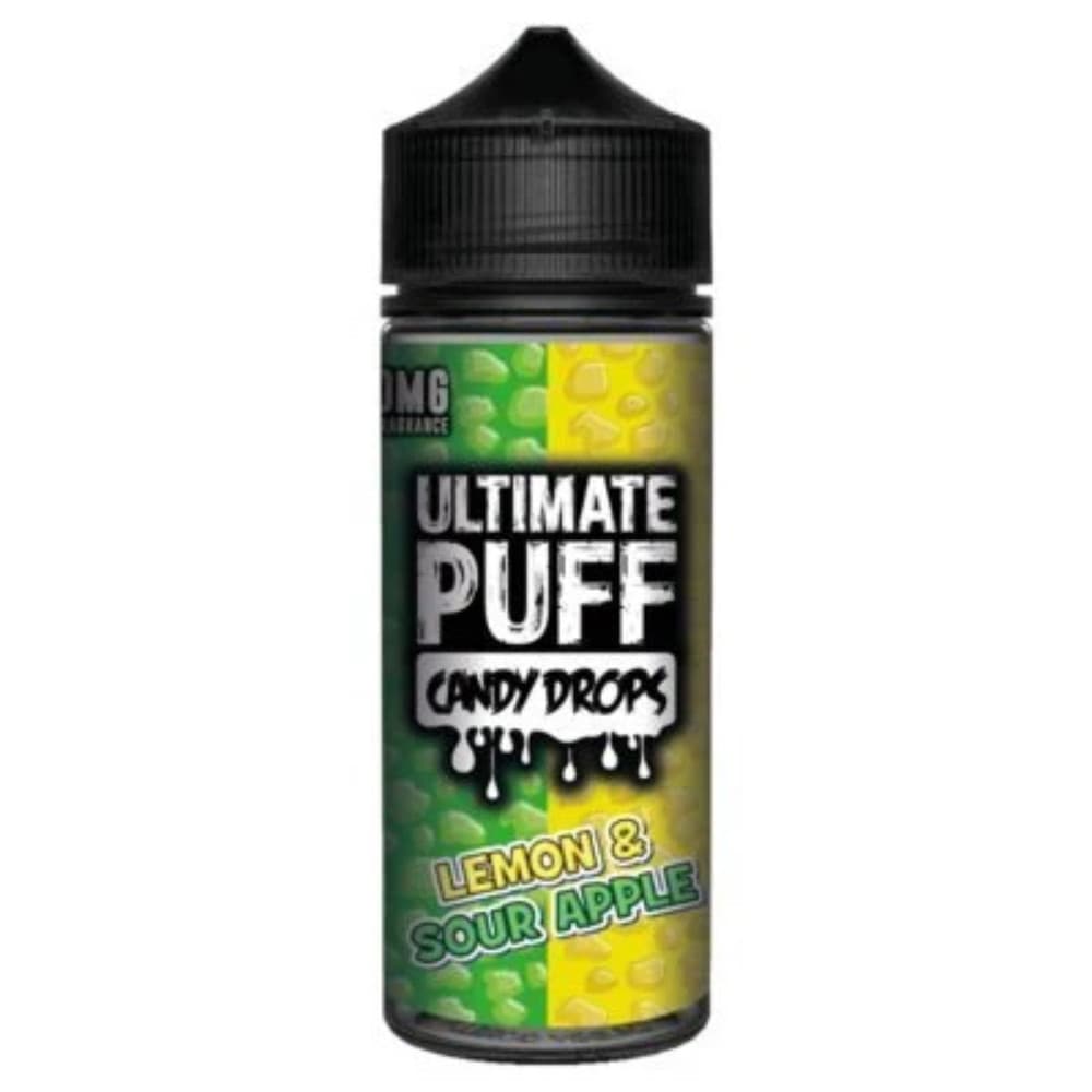 Lemon & Sour Apple Ultimate Puff Candy Drops 100ml E-Liquids